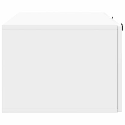 Nástěnná Tv Skříň Bílá S Vysokým Leskem 98 X 41 X 30 Cm