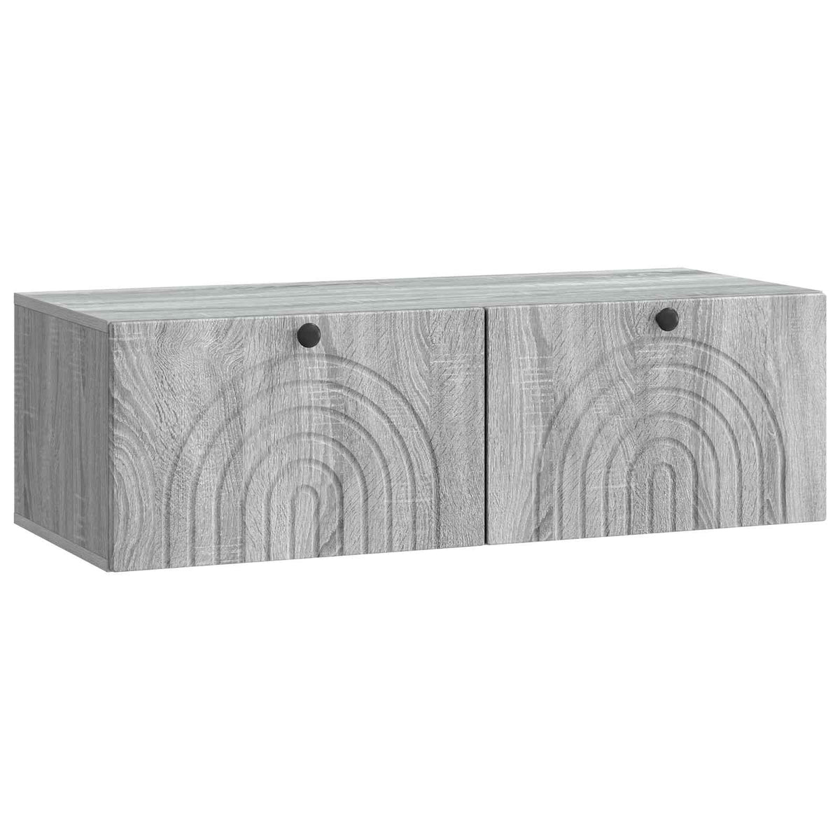 Nástěnná Tv Skříň Šedá Sonoma 99 X 41 X 30 Cm Kompozitní Dřevo
