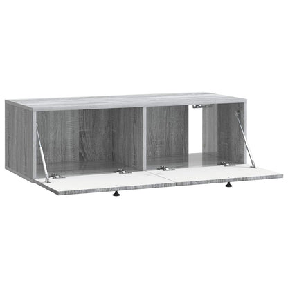 Nástěnná Tv Skříň Šedá Sonoma 99 X 41 X 30 Cm Kompozitní Dřevo