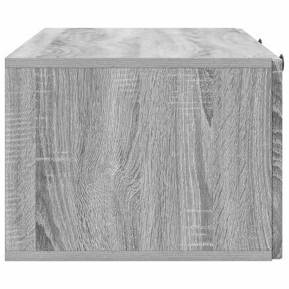 Nástěnná Tv Skříň Šedá Sonoma 99 X 41 X 30 Cm Kompozitní Dřevo