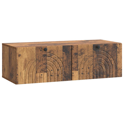 Nástěnná Tv Skříň Staré Dřevo 99 X 41 X 30 Cm Kompozitní Dřevo