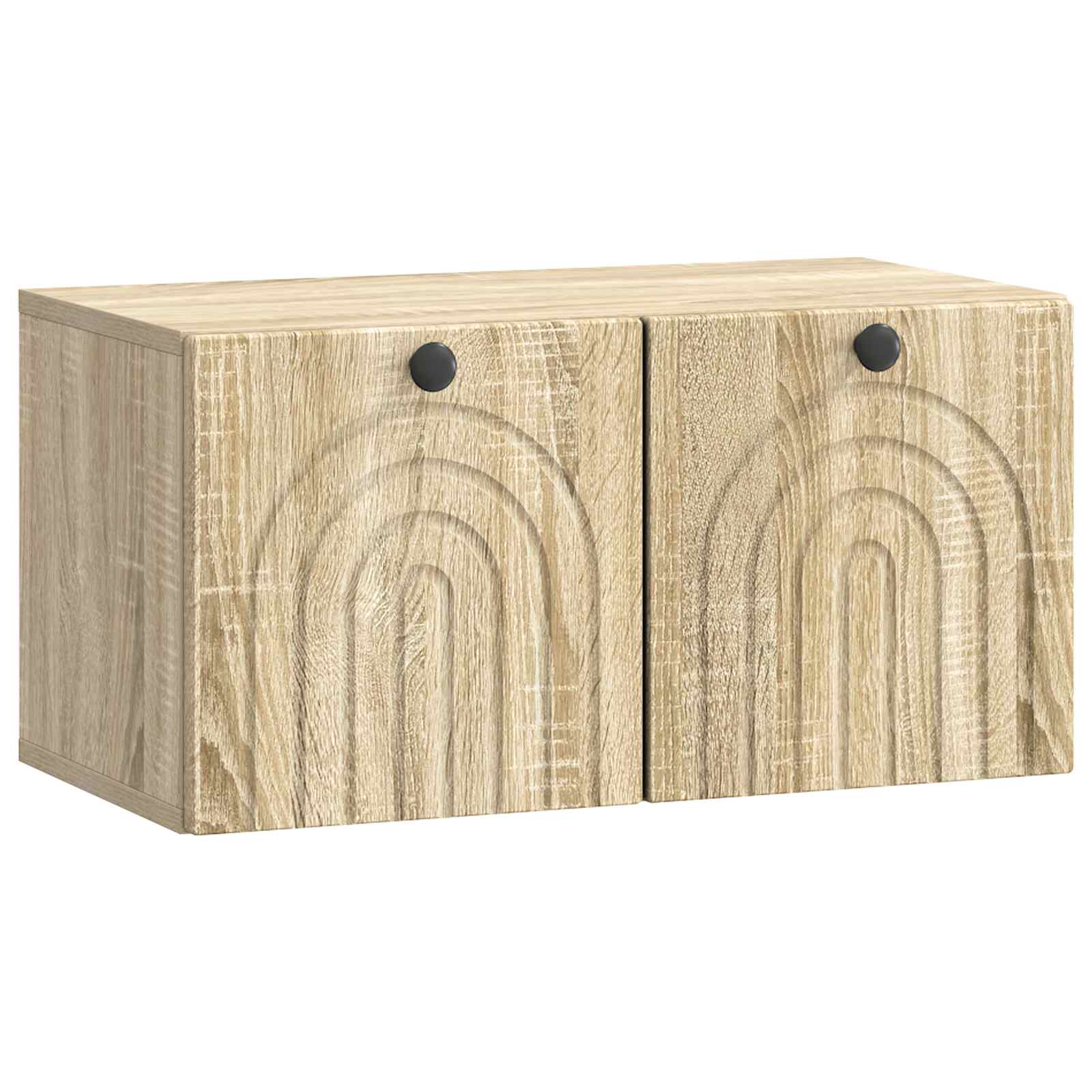 Nástěnná Tv Skříň Dub Sonoma 59,5 X 31 X 30 Cm Kompozitní Dřevo