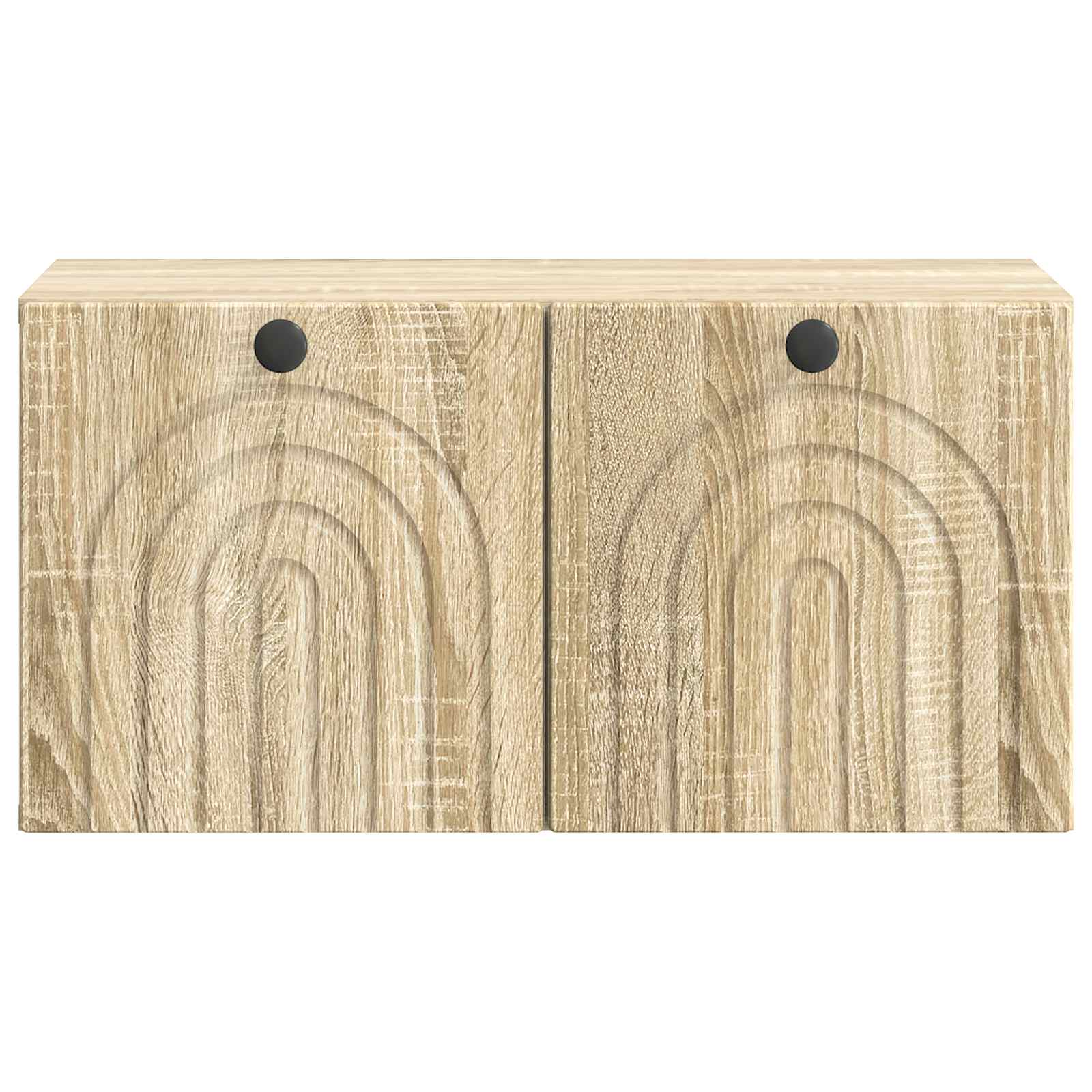 Nástěnná Tv Skříň Dub Sonoma 59,5 X 31 X 30 Cm Kompozitní Dřevo