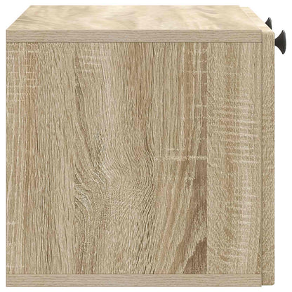 Nástěnná Tv Skříň Dub Sonoma 59,5 X 31 X 30 Cm Kompozitní Dřevo