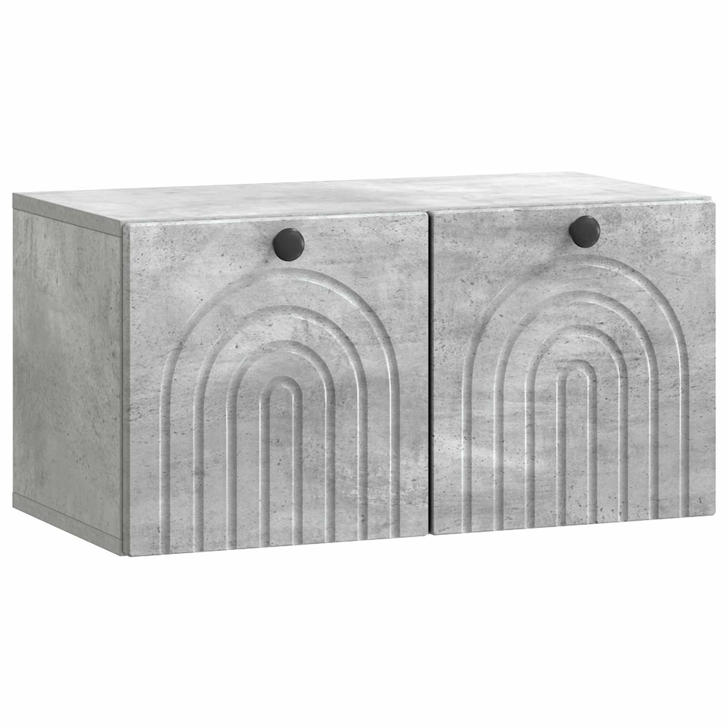 Nástěnná Tv Skříň Nástěnný Betonově Šedá 59,5 X 31 X 30 Cm
