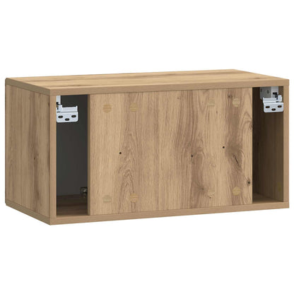 Nástěnná Tv Skříň 59,5 X 31 X 30 Cm Dub Artisan