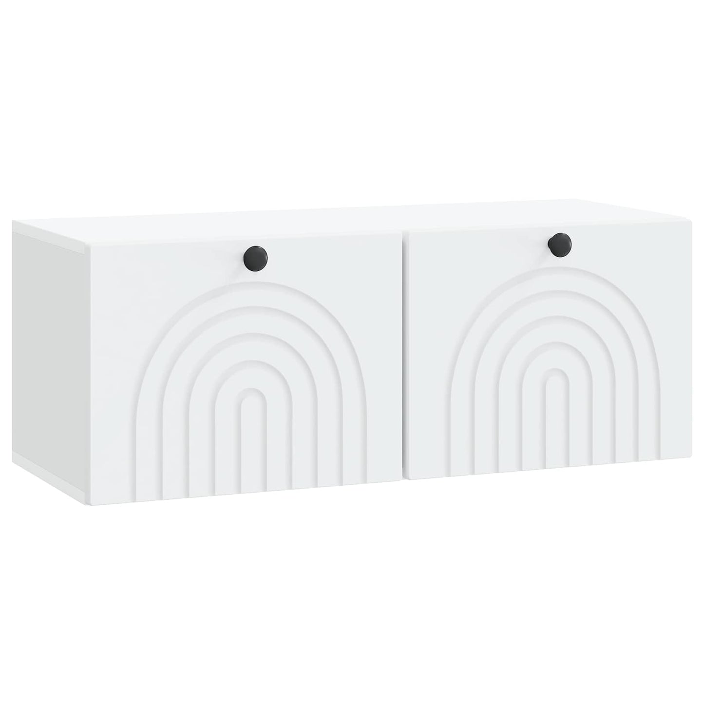 Nástěnná Tv Skříň Bílá 78,5 X 31 X 30 Cm Kompozitní Dřevo