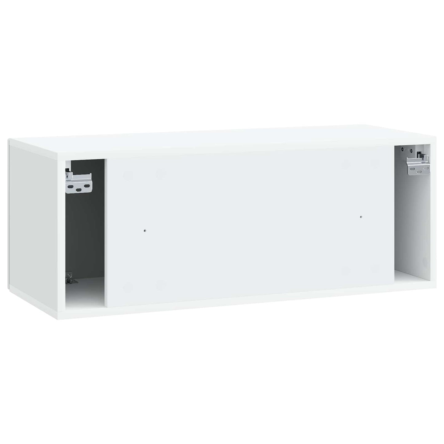Nástěnná Tv Skříň Bílá 78,5 X 31 X 30 Cm Kompozitní Dřevo