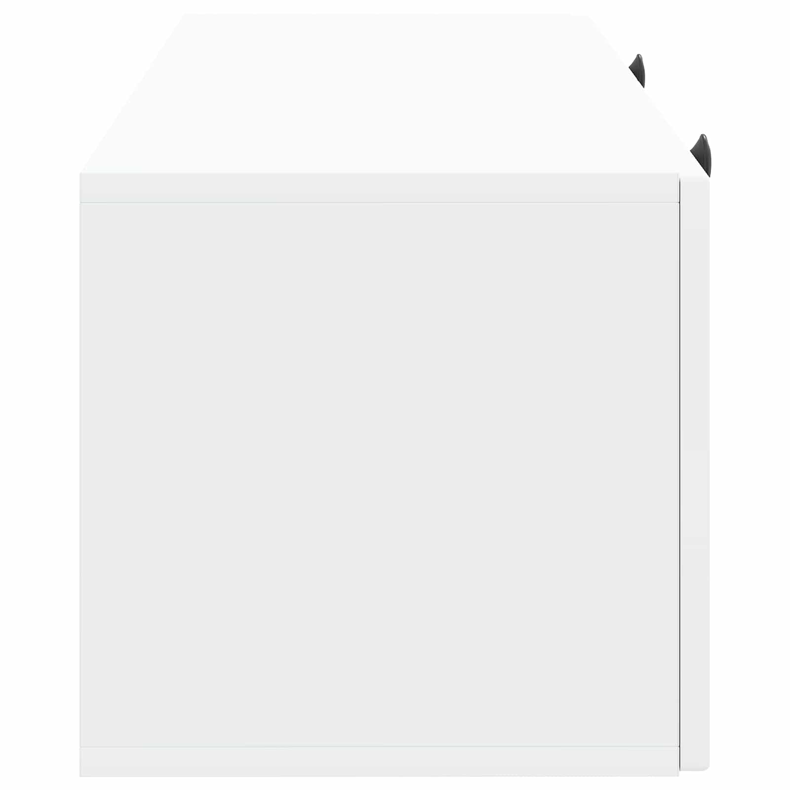 Nástěnná Tv Skříň Bílá 78,5 X 31 X 30 Cm Kompozitní Dřevo