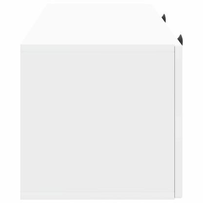 Nástěnná Tv Skříň Bílá 78,5 X 31 X 30 Cm Kompozitní Dřevo