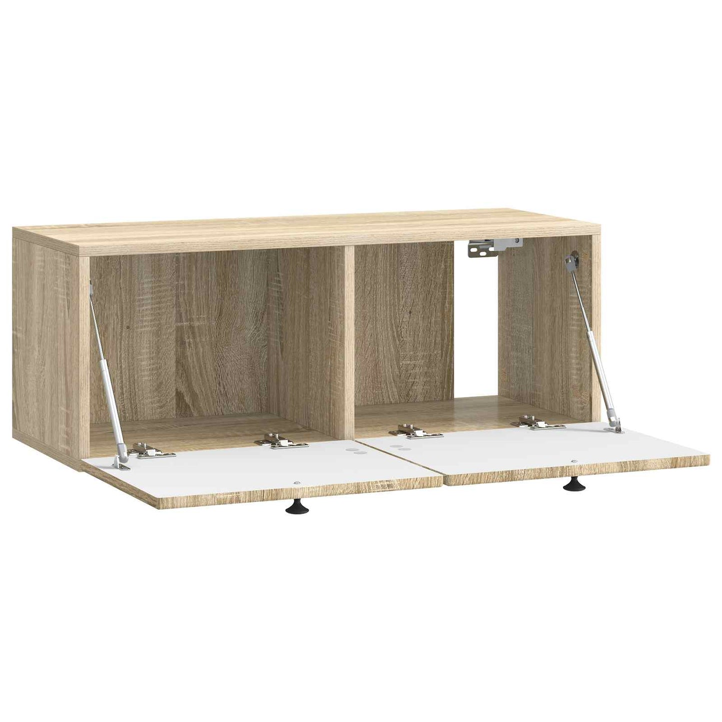 Nástěnná Tv Skříň Dub Sonoma 78,5 X 31 X 30 Cm Kompozitní Dřevo