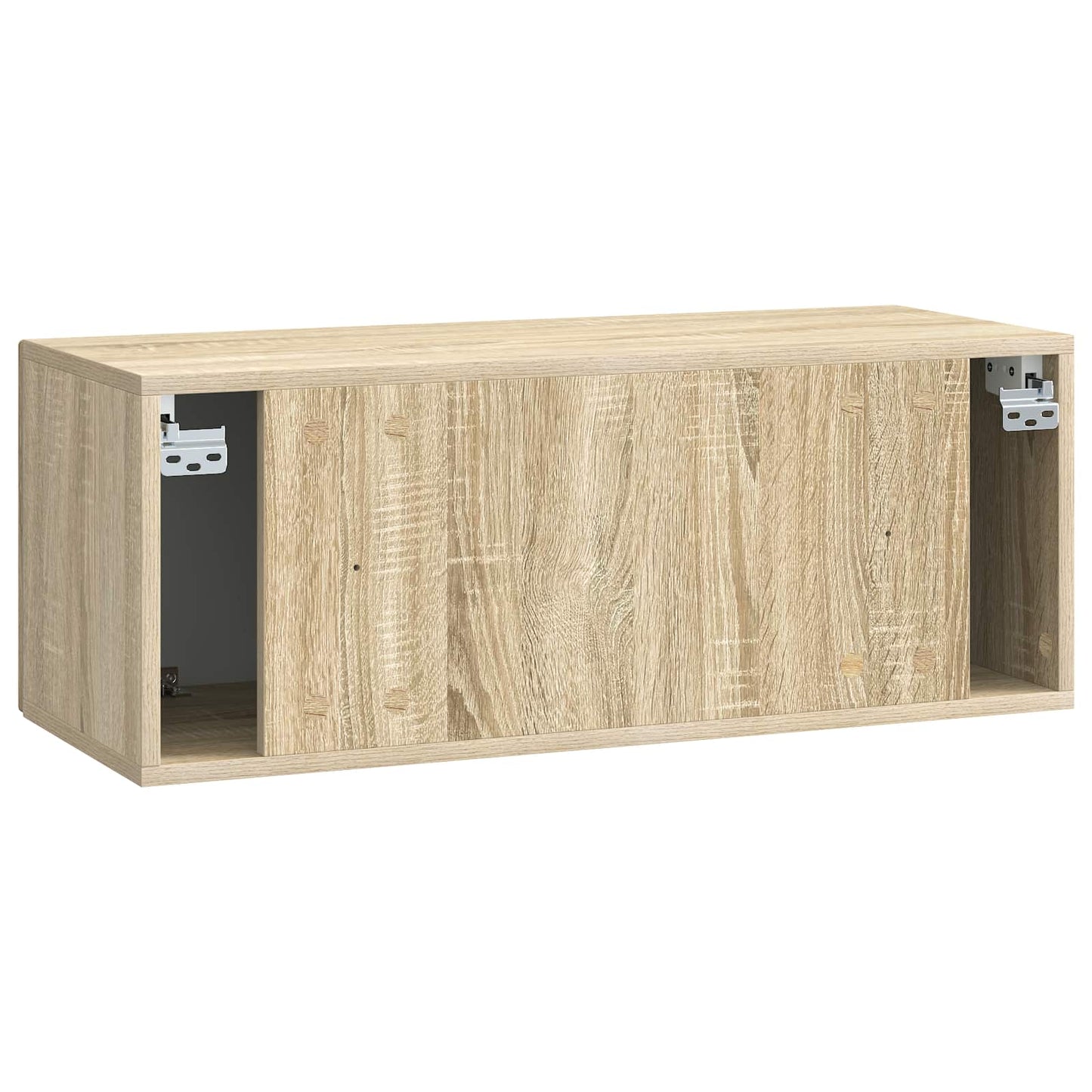 Nástěnná Tv Skříň Dub Sonoma 78,5 X 31 X 30 Cm Kompozitní Dřevo