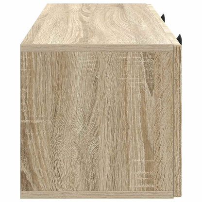 Nástěnná Tv Skříň Dub Sonoma 78,5 X 31 X 30 Cm Kompozitní Dřevo