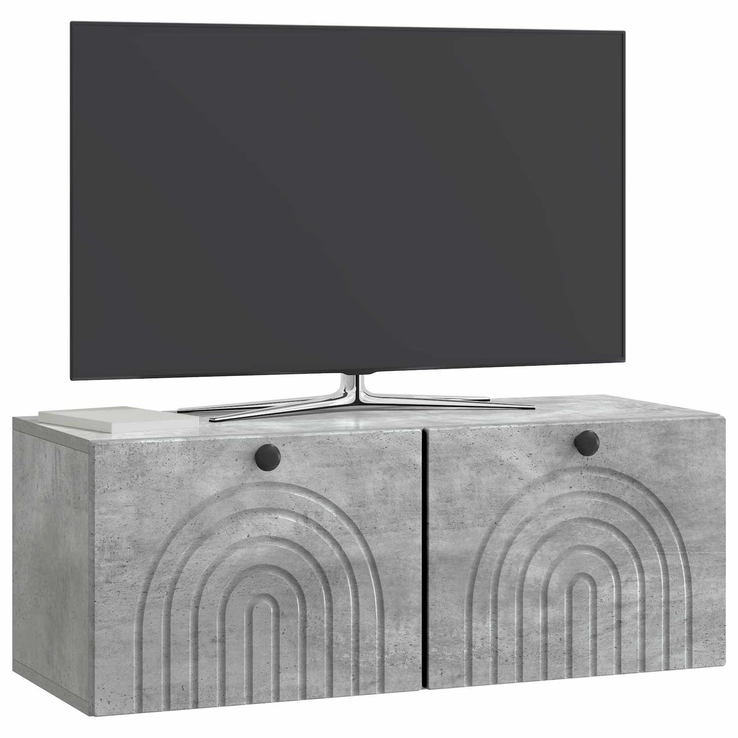 Nástěnná Tv Skříň Nástěnný Betonově Šedá 78,5 X 31 X 30 Cm