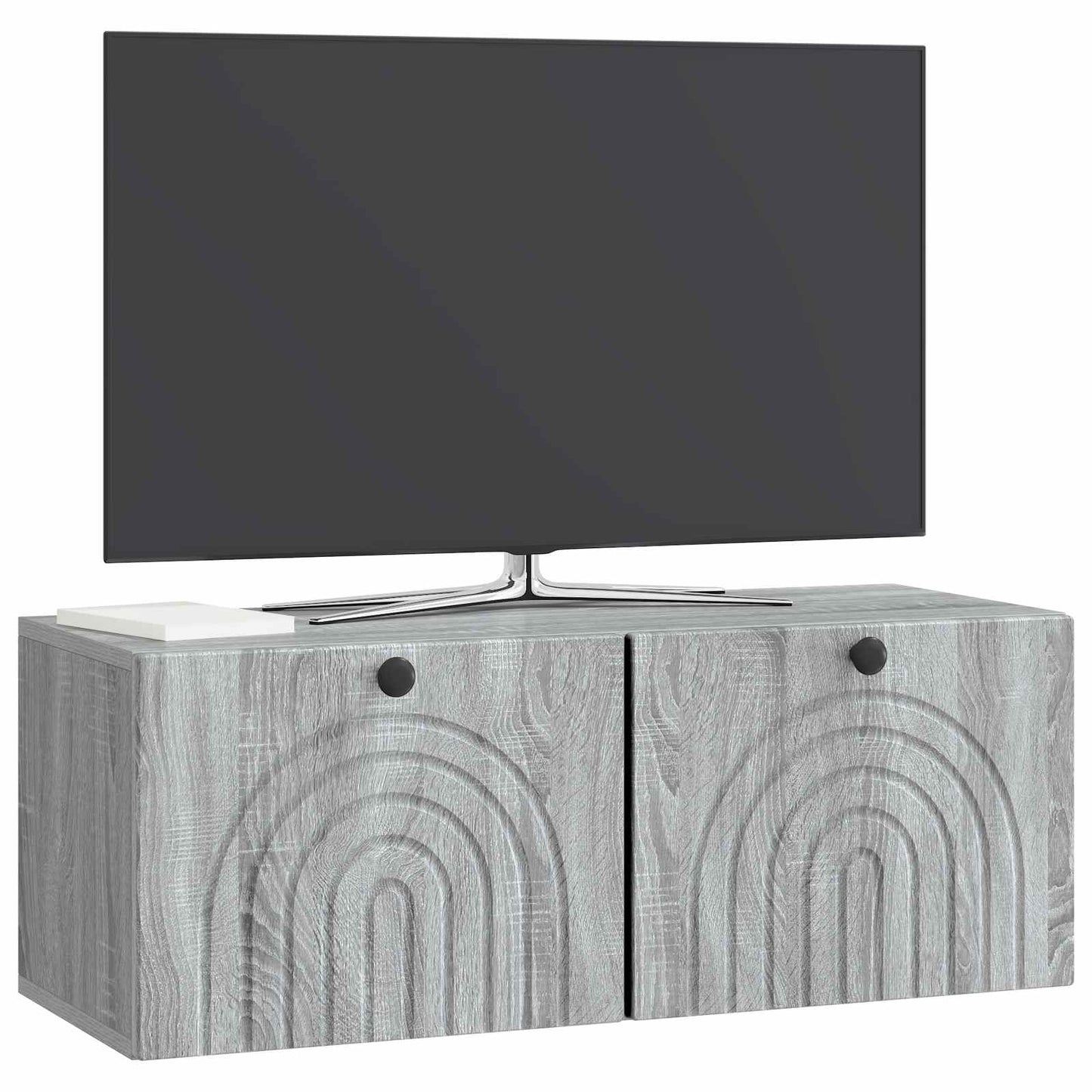 Nástěnná Tv Skříň Nástěnný Šedá Sonoma 78,5 X 31 X 30 Cm