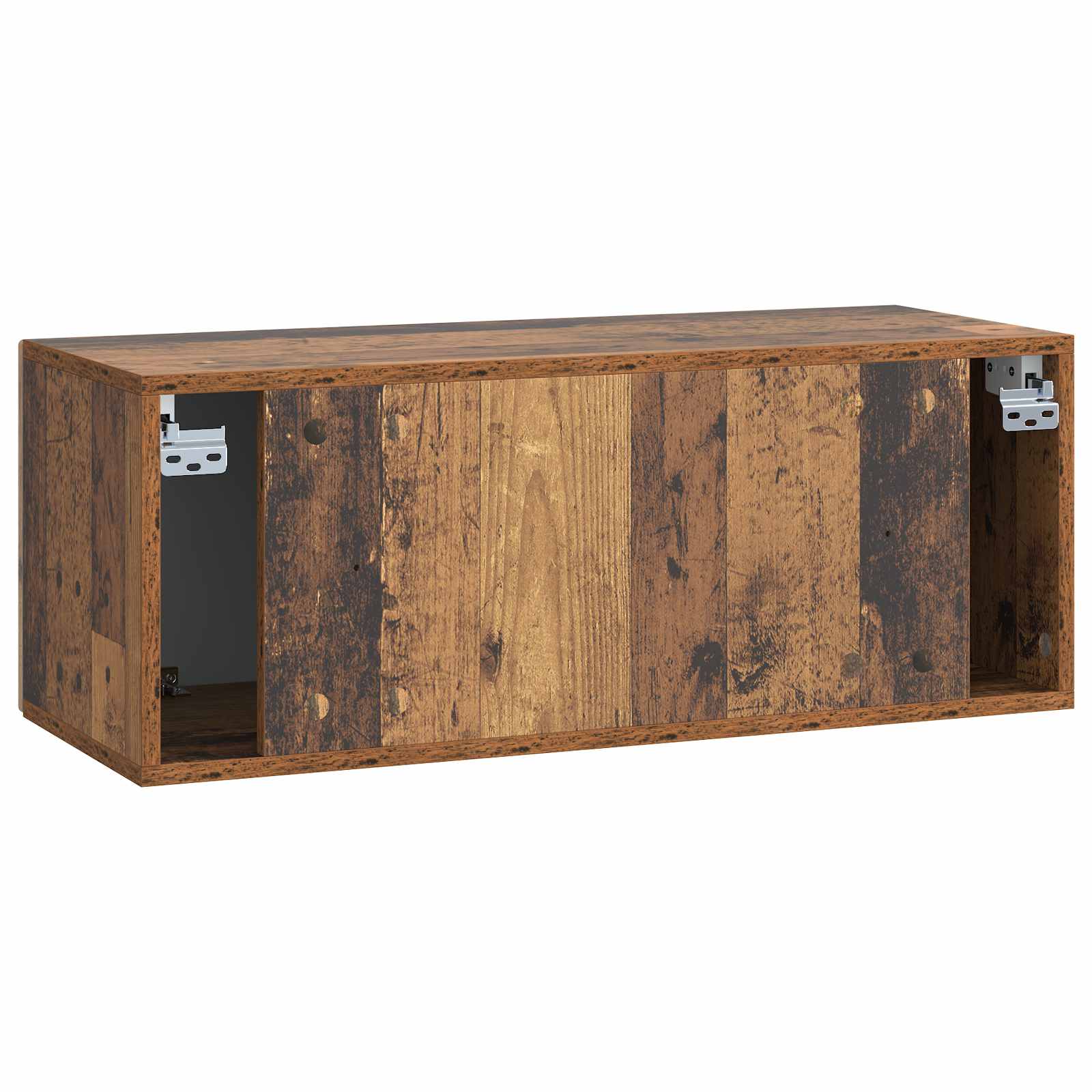 Nástěnná Tv Skříň Nástěnný Staré Dřevo 78,5 X 31 X 30 Cm