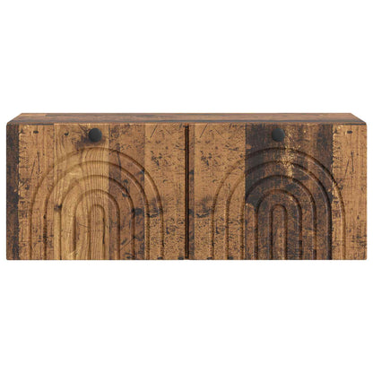 Nástěnná Tv Skříň Nástěnný Staré Dřevo 78,5 X 31 X 30 Cm