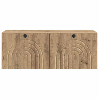 Nástěnná Tv Skříň 78,5 X 31 X 30 Cm Dub Artisan