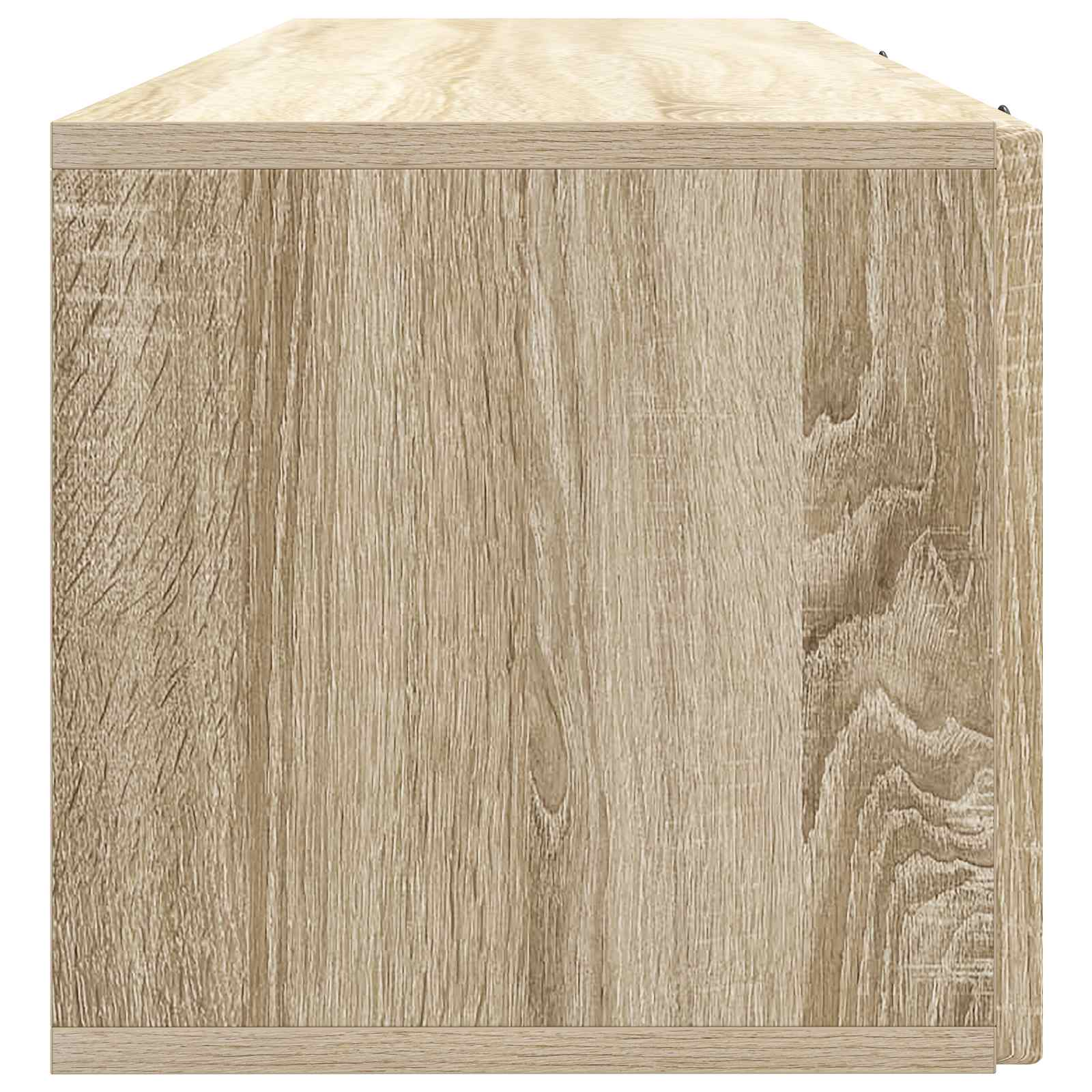 Nástěnná Tv Skříň Dub Sonoma 98 X 31 X 30 Cm Kompozitní Dřevo