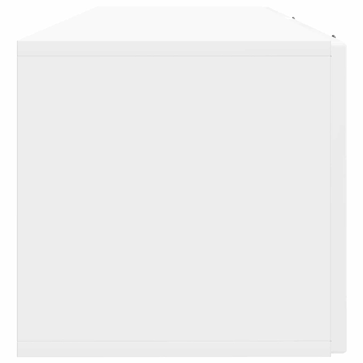 Nástěnná Tv Skříň Bílá S Vysokým Leskem 98 X 31 X 30 Cm