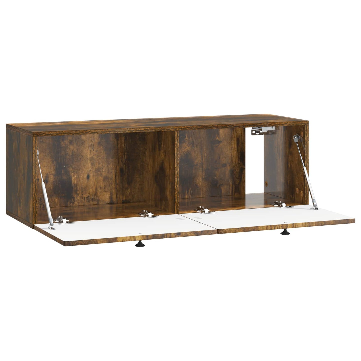Nástěnná Tv Skříň Kouřový Dub 98 X 31 X 30 Cm Kompozitní Dřevo
