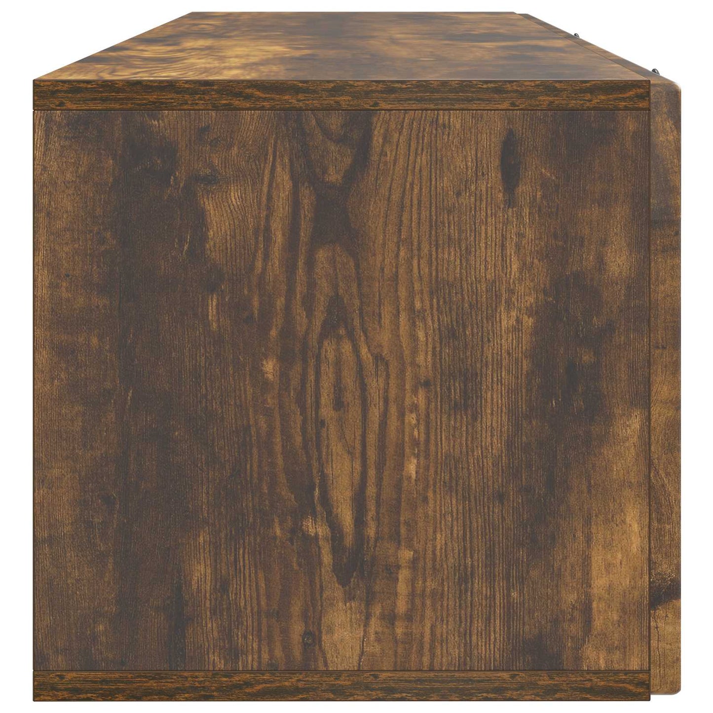 Nástěnná Tv Skříň Kouřový Dub 98 X 31 X 30 Cm Kompozitní Dřevo