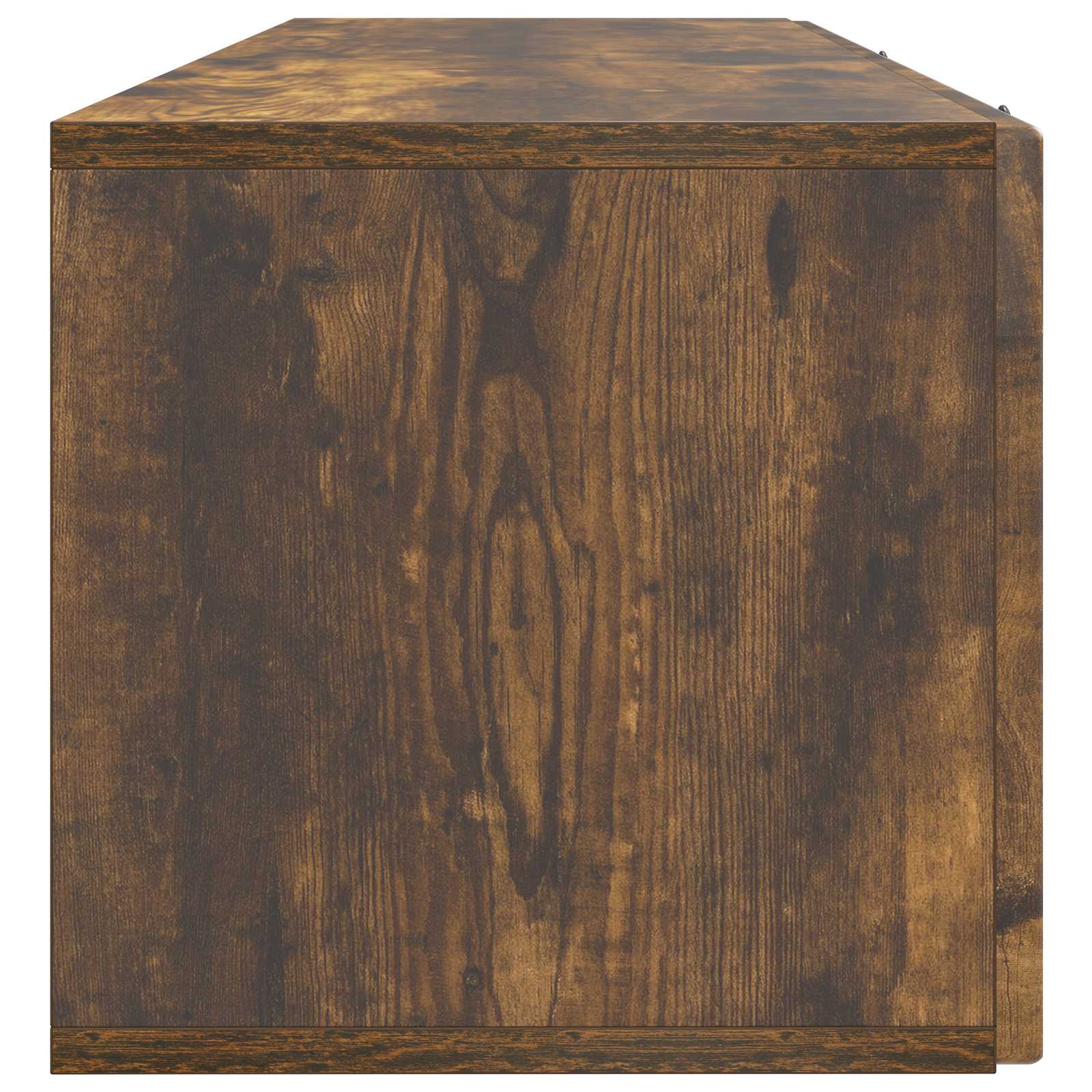 Nástěnná Tv Skříň Kouřový Dub 98 X 31 X 30 Cm Kompozitní Dřevo