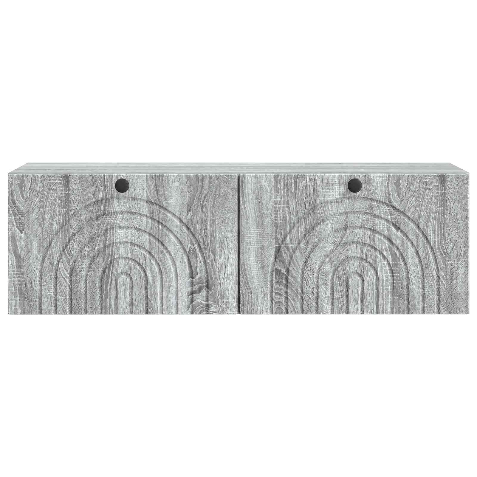 Nástěnná Tv Skříň Šedá Sonoma 98 X 31 X 30 Cm Kompozitní Dřevo