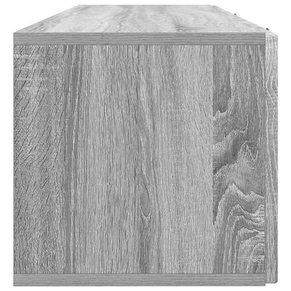 Nástěnná Tv Skříň Šedá Sonoma 98 X 31 X 30 Cm Kompozitní Dřevo