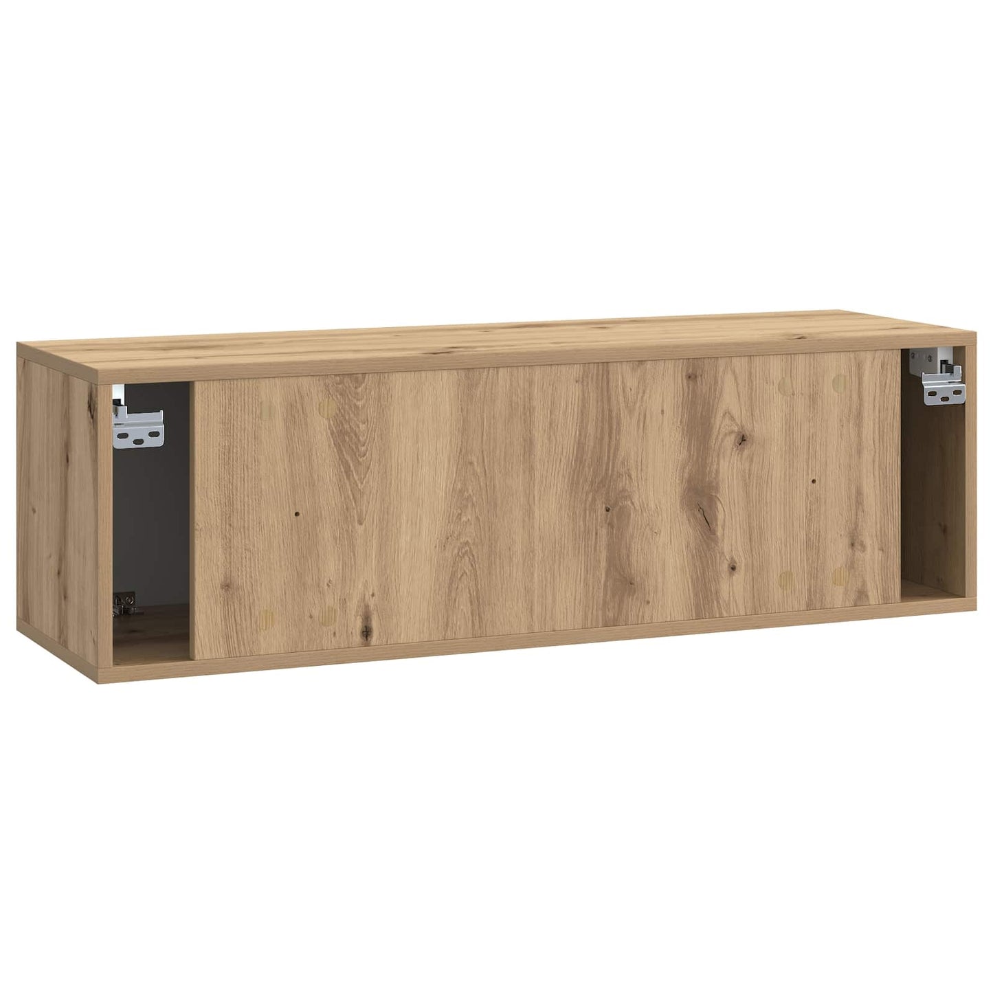 Nástěnná Tv Skříň 98 X 31 X 30 Cm Dub Artisan Kompozitní Dřevo