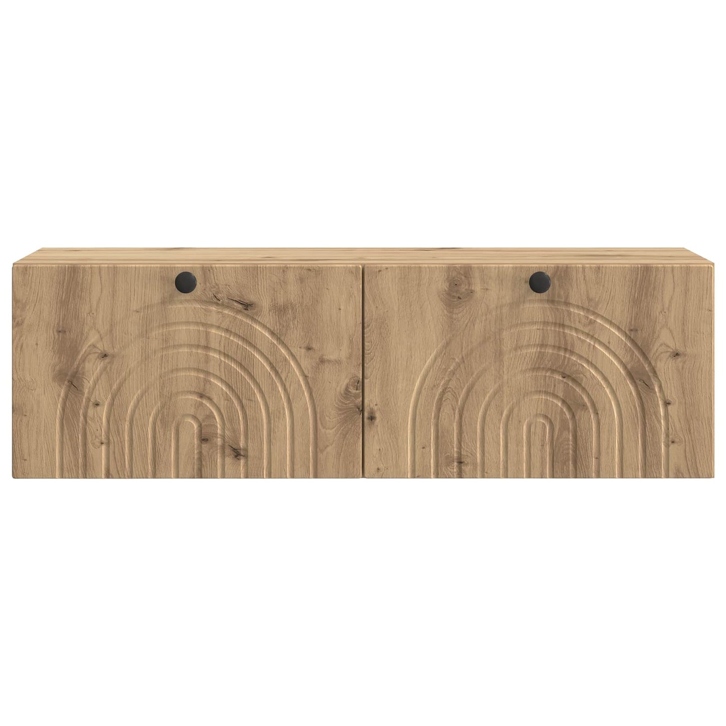 Nástěnná Tv Skříň 98 X 31 X 30 Cm Dub Artisan Kompozitní Dřevo