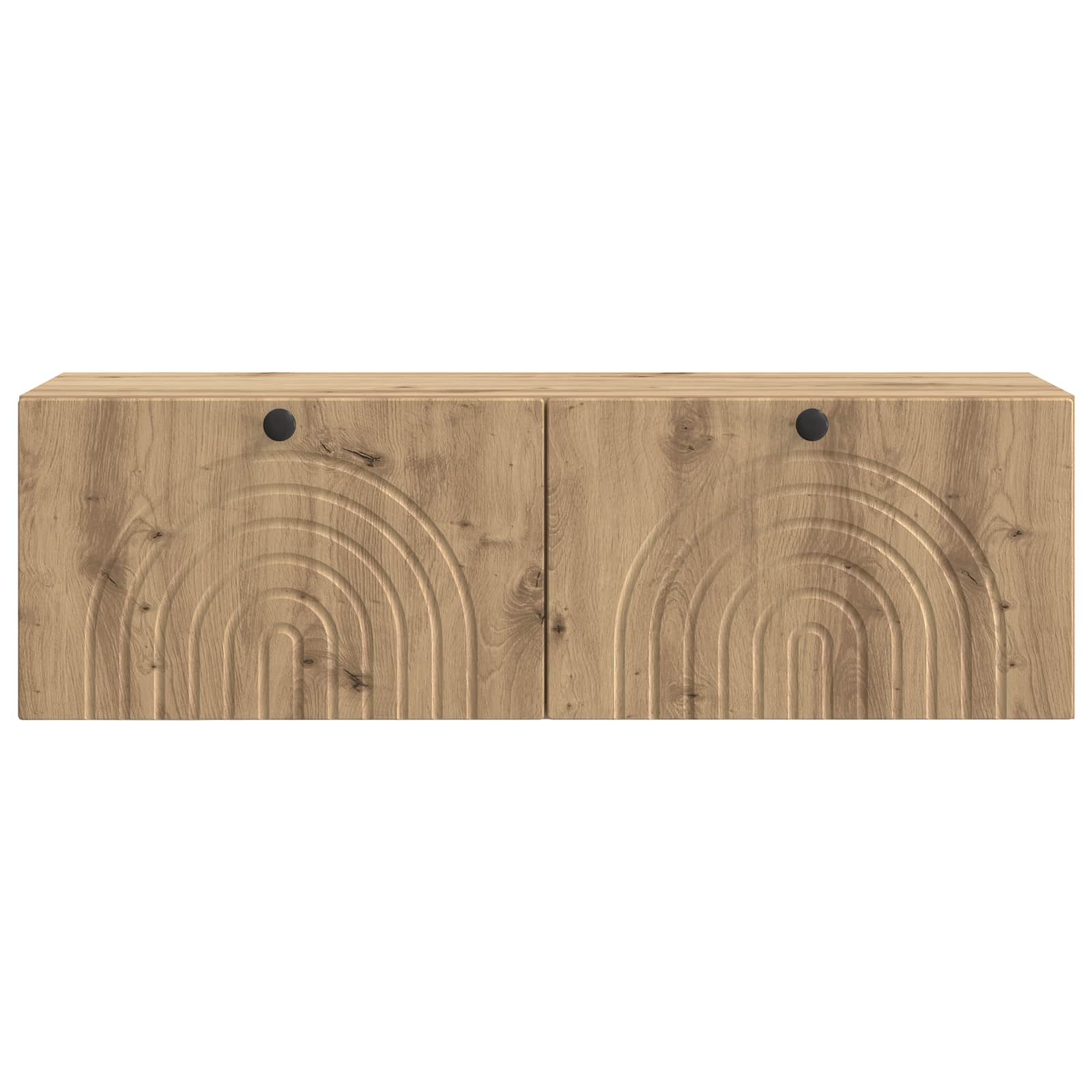 Nástěnná Tv Skříň 98 X 31 X 30 Cm Dub Artisan Kompozitní Dřevo