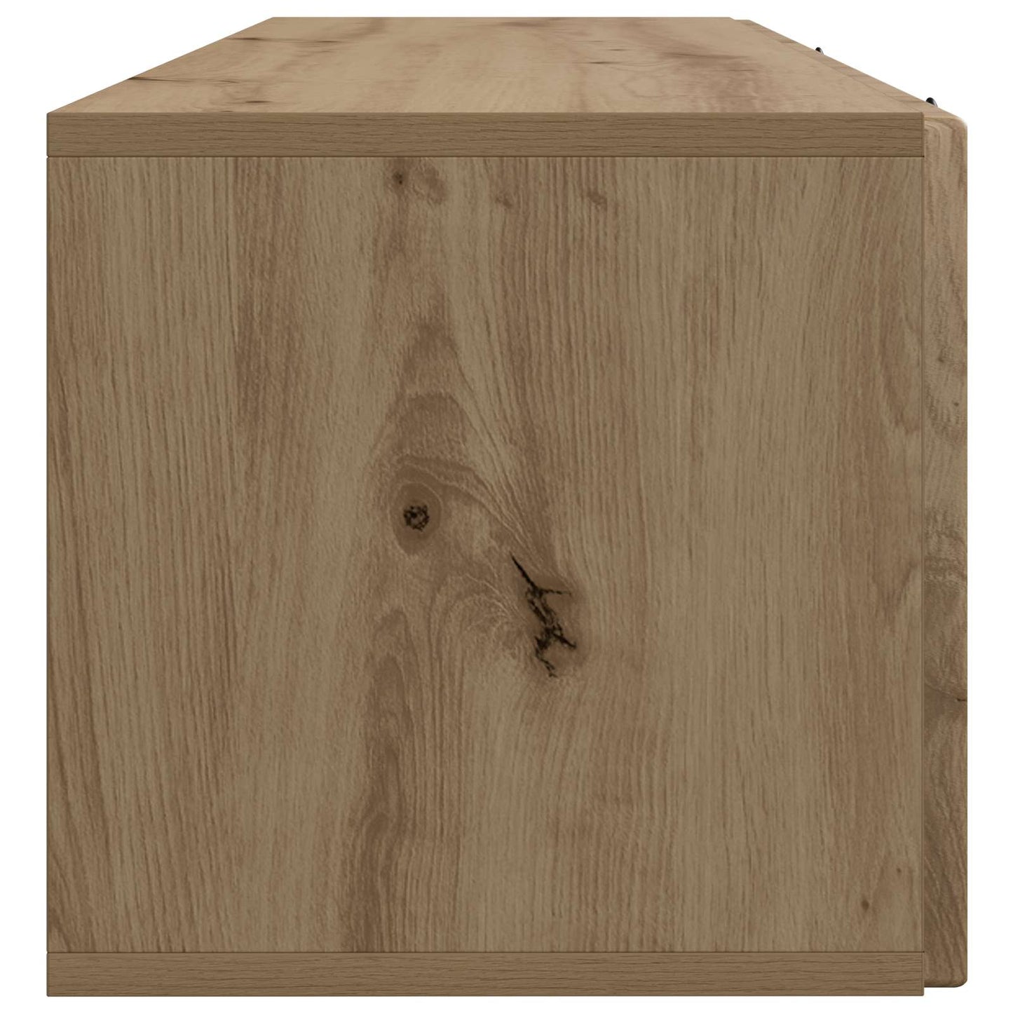 Nástěnná Tv Skříň 98 X 31 X 30 Cm Dub Artisan Kompozitní Dřevo