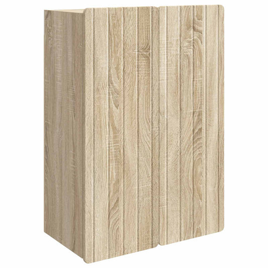 Nástěnná Skříň Dub Sonoma 66 X 34,5 X 92 Cm Kompozitní Dřevo