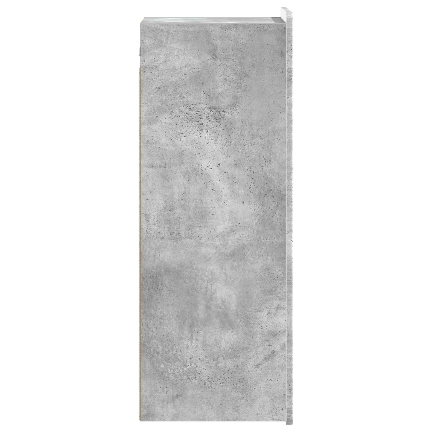 Nástěnná Skříň Betonově Šedá 33 X 34,5 X 94 Cm Kompozitní Dřevo