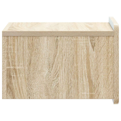 Nástěnný Noční Stolek 2 Pcs Dub Sonoma 33 X 34,5 X 24 Cm