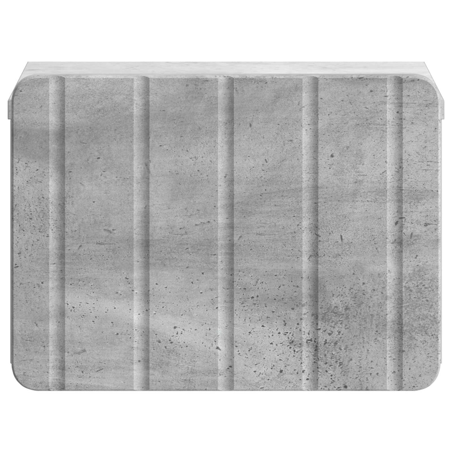 Nástěnný Noční Stolek 2 Pcs Betonově Šedá 33 X 34,5 X 24 Cm
