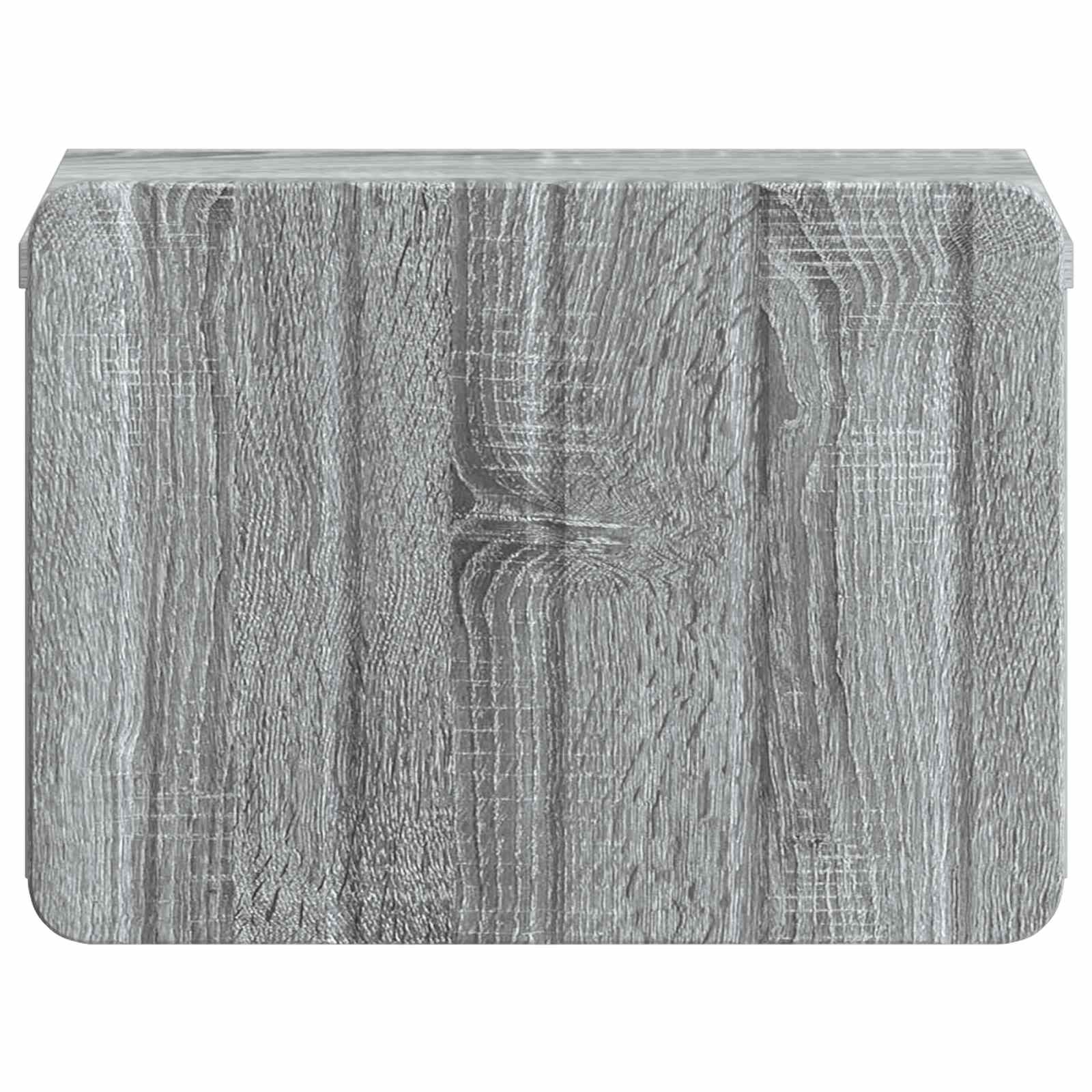 Nástěnný Noční Stolek 2 Pcs Šedá Sonoma 33 X 34,5 X 24 Cm