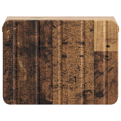 Nástěnný Noční Stolek 2 Pcs Staré Dřevo 33 X 34,5 X 24 Cm
