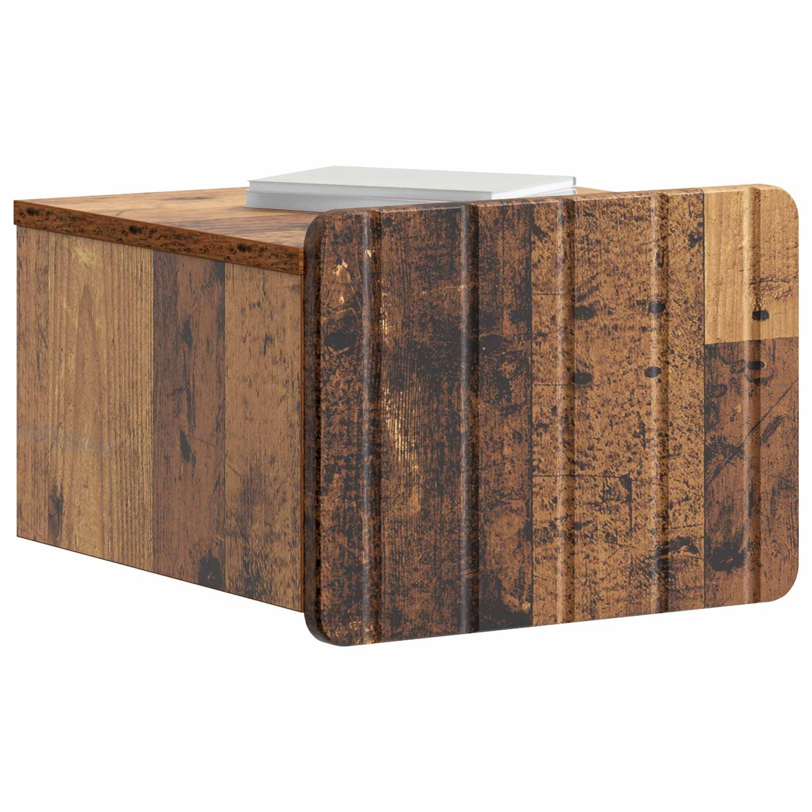 Nástěnný Noční Stolek 2 Pcs Staré Dřevo 33 X 34,5 X 24 Cm