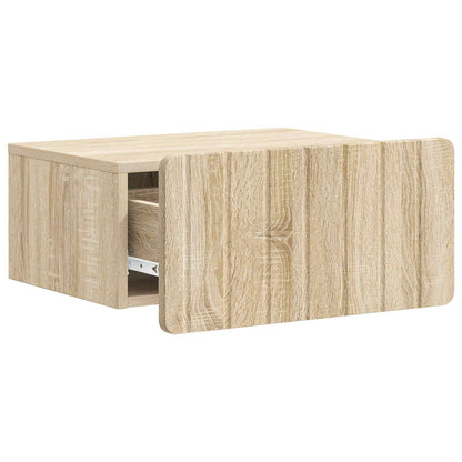 Nástěnný Noční Stolek 2 Pcs Dub Sonoma 49 X 34,5 X 24 Cm