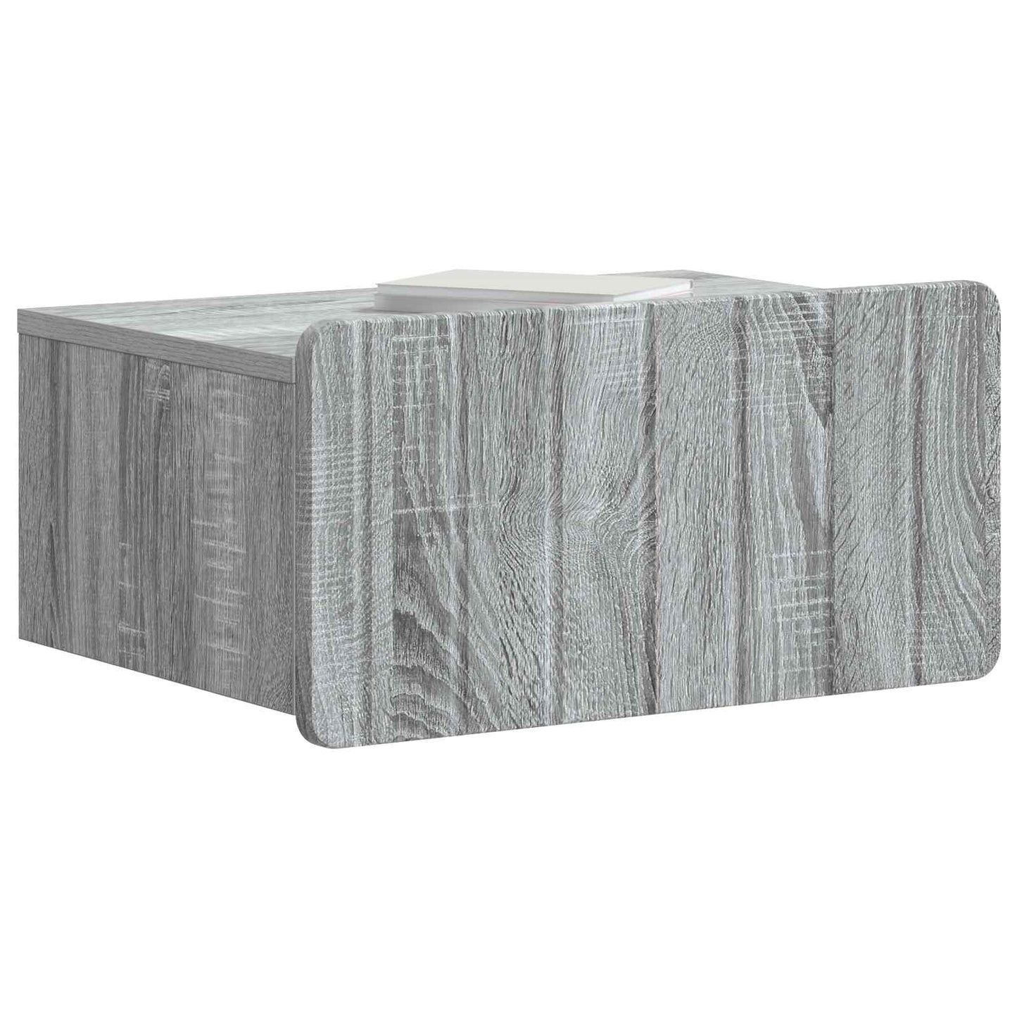 Nástěnný Noční Stolek 2 Pcs Šedá Sonoma 49 X 34,5 X 24 Cm