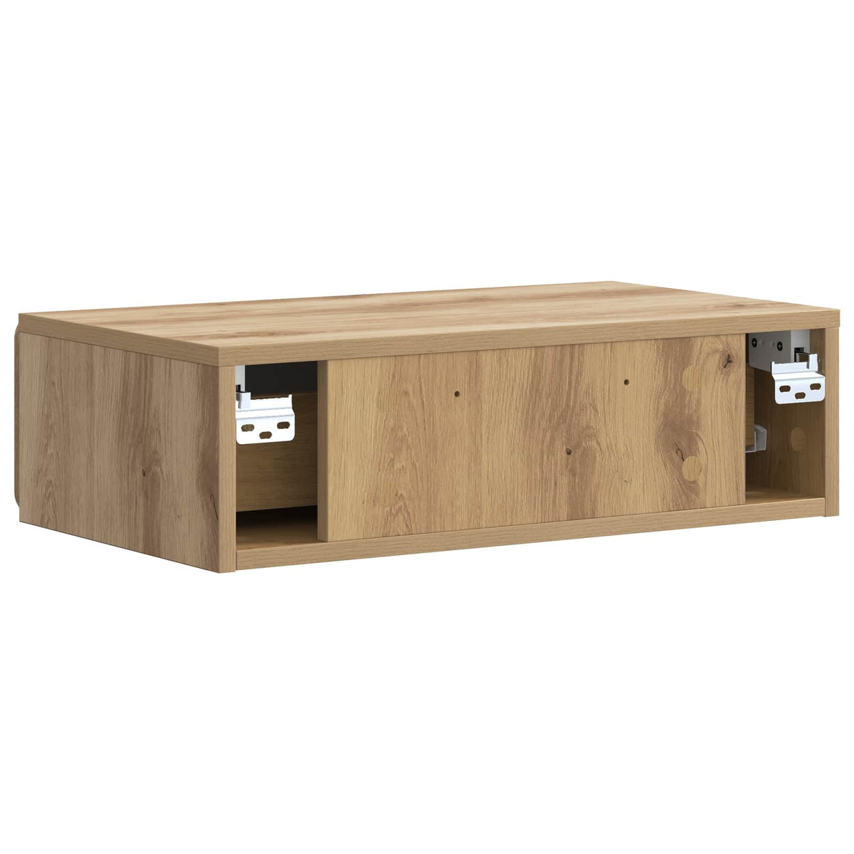 Nástěnný Boční Stůl 59 X 34,5 X 17 Cm Kompozitní Dřevo