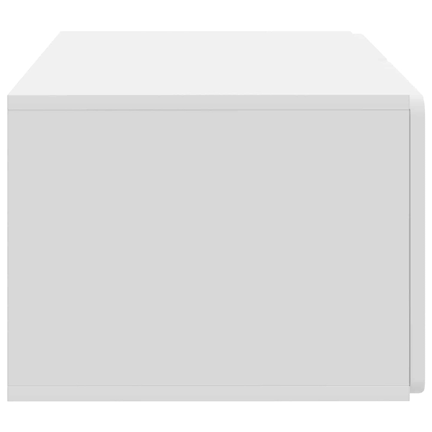 Nástěnná Tv Skříň 59,5 X 41 X 30 Cm Bílá Kompozitní Dřevo