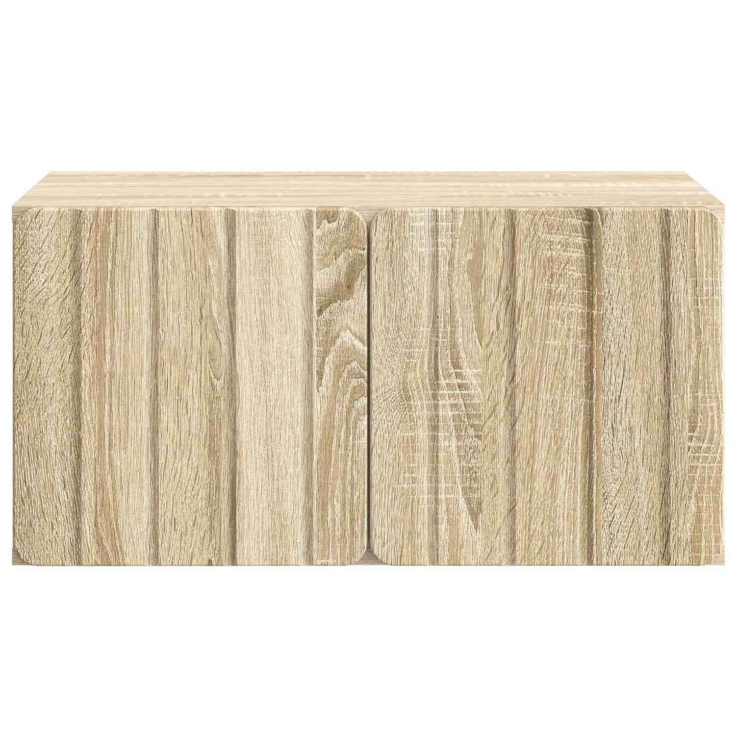 Nástěnná Tv Skříň 59,5 X 41 X 30 Cm Dub Sonoma Kompozitní Dřevo