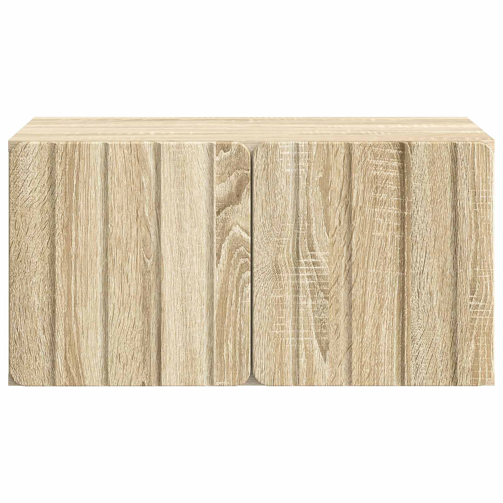 Nástěnná Tv Skříň 59,5 X 41 X 30 Cm Dub Sonoma Kompozitní Dřevo