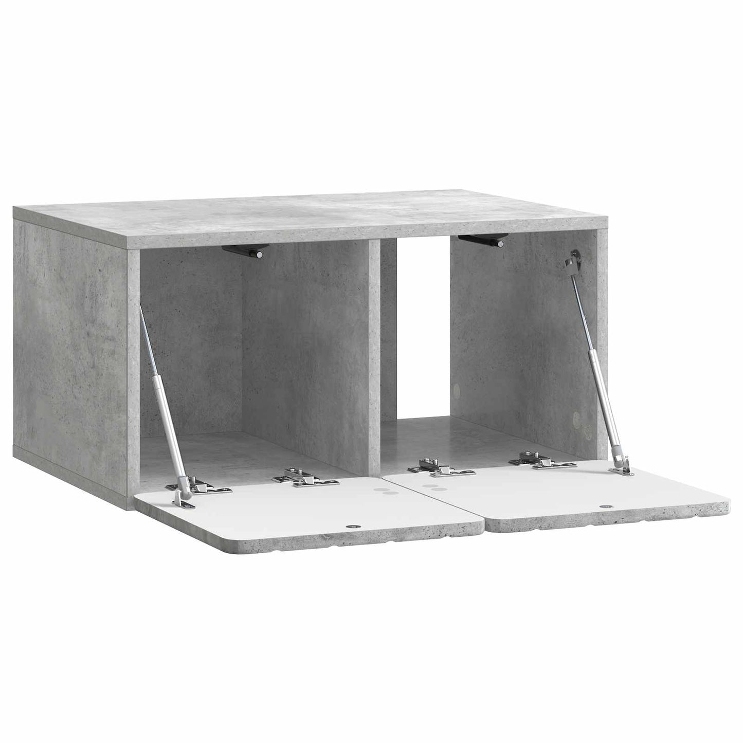 Nástěnná Tv Skříň 59,5 X 41 X 30 Cm Betonově Šedá