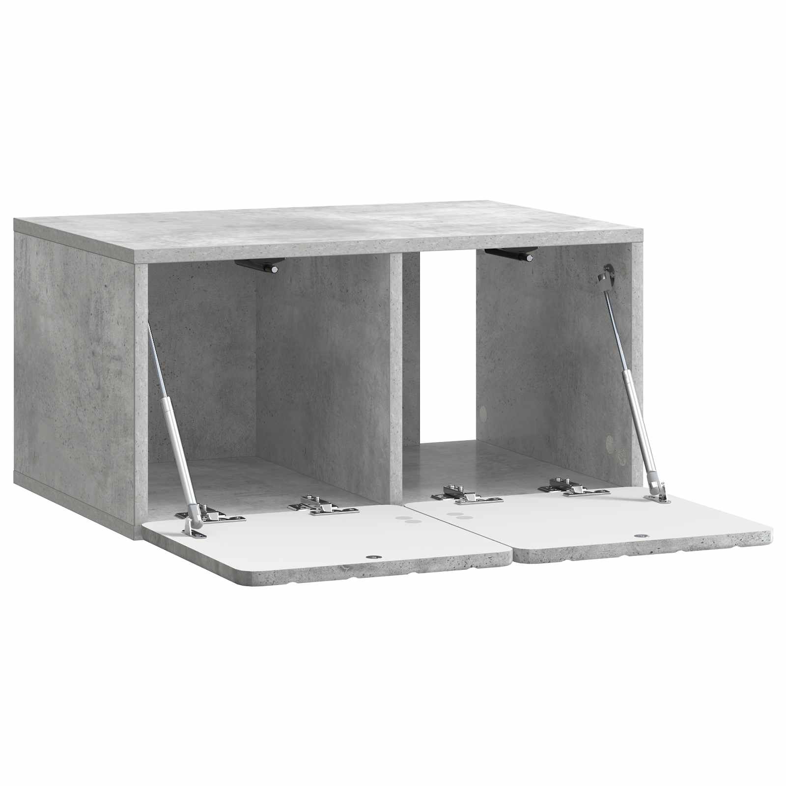 Nástěnná Tv Skříň 59,5 X 41 X 30 Cm Betonově Šedá