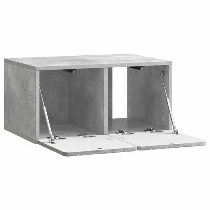 Nástěnná Tv Skříň 59,5 X 41 X 30 Cm Betonově Šedá