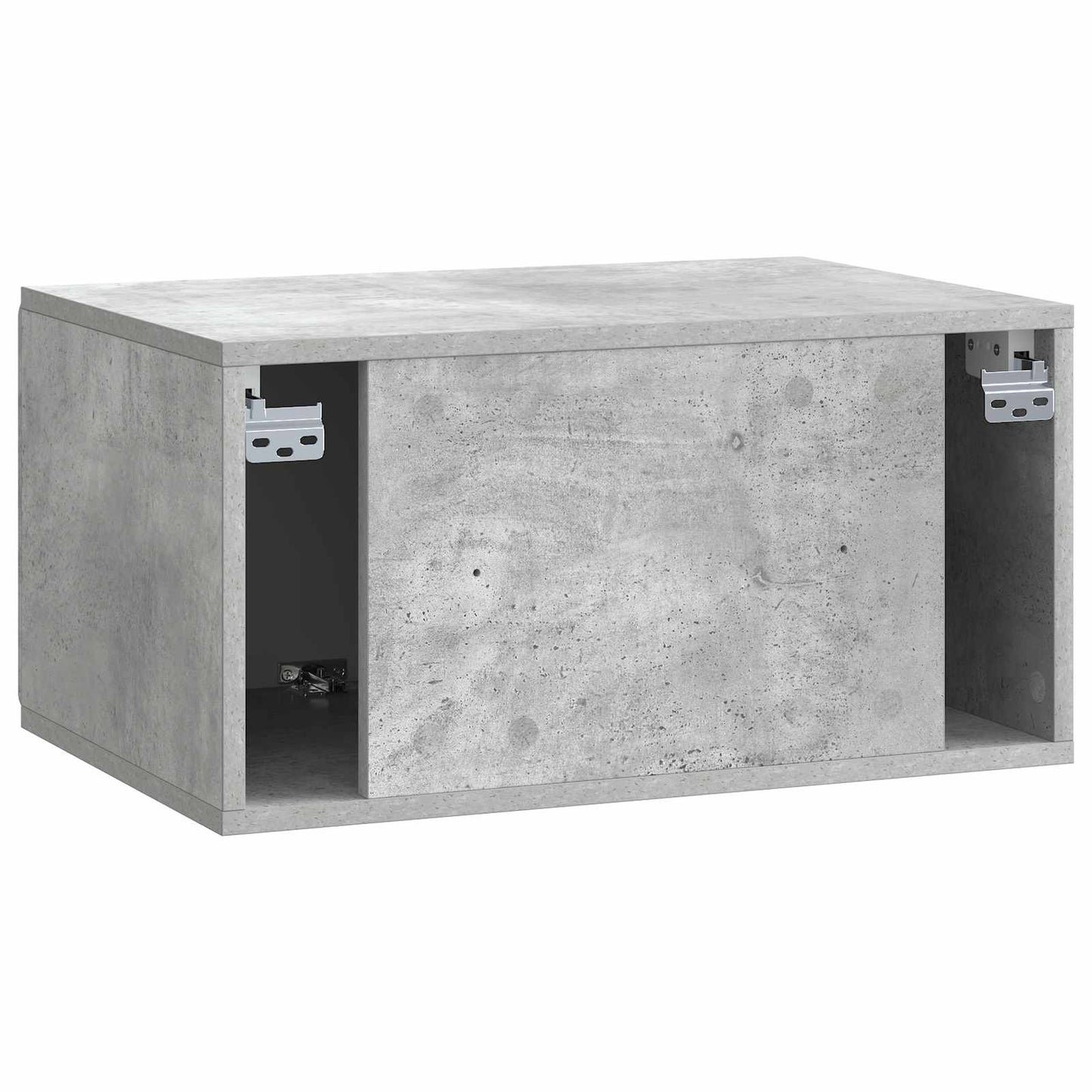 Nástěnná Tv Skříň 59,5 X 41 X 30 Cm Betonově Šedá